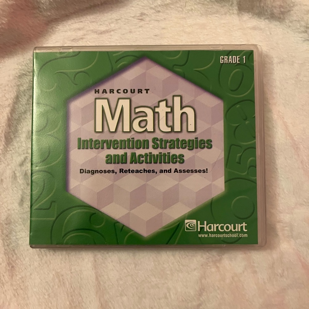 Harcourt Grade 1 Math Interventions Strategies and Activities CD